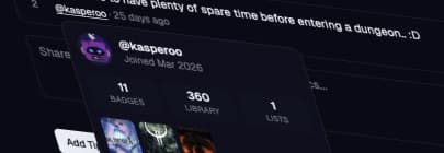 Profile hover cards, custom rating scale and privacy controls