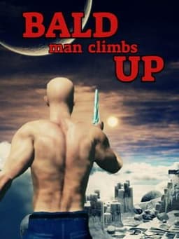 Bald Man Climbs Up