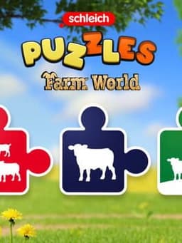Schleich Puzzles: Farm World