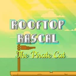 Rooftop Rascal: The Pirate Cat