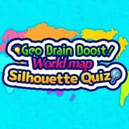 Geo Brain Boost! World Map Silhouette Quiz