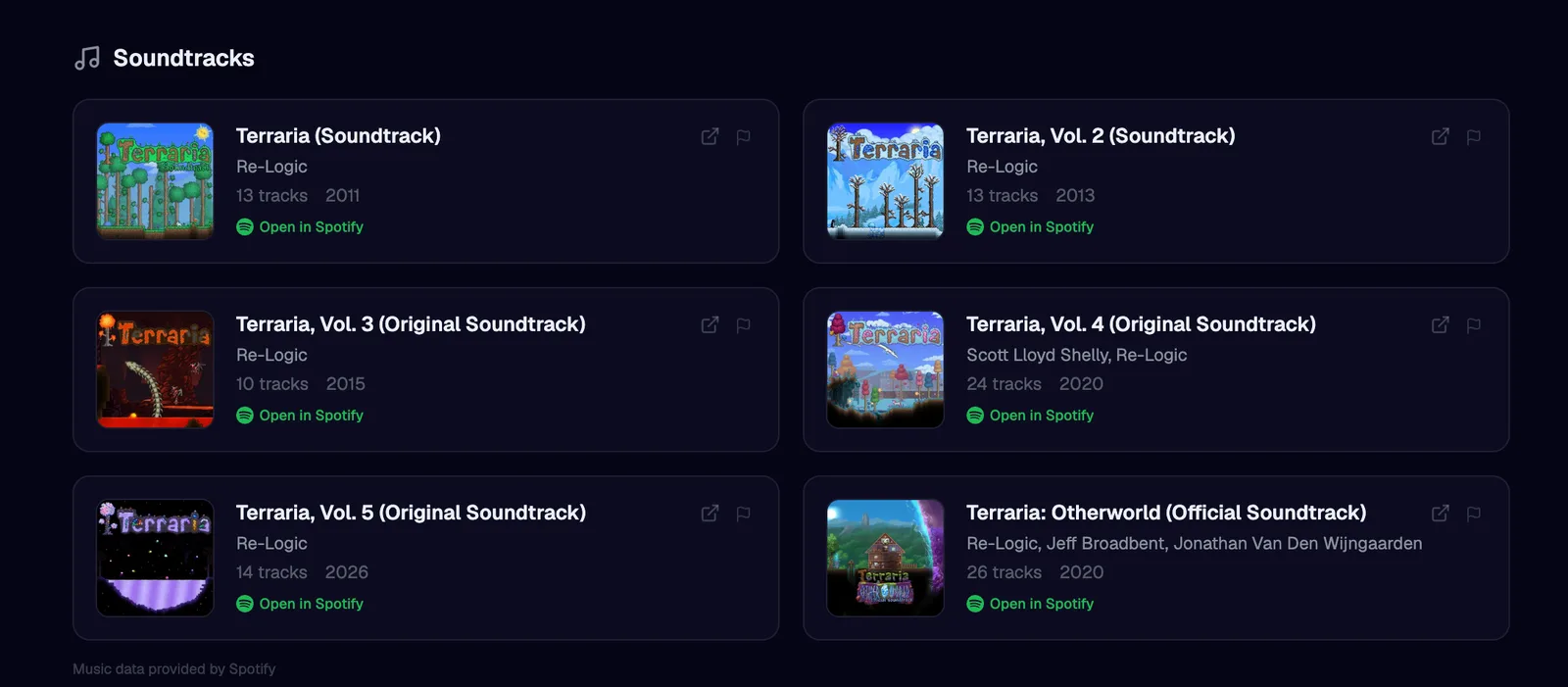 In-game music at your fingertips